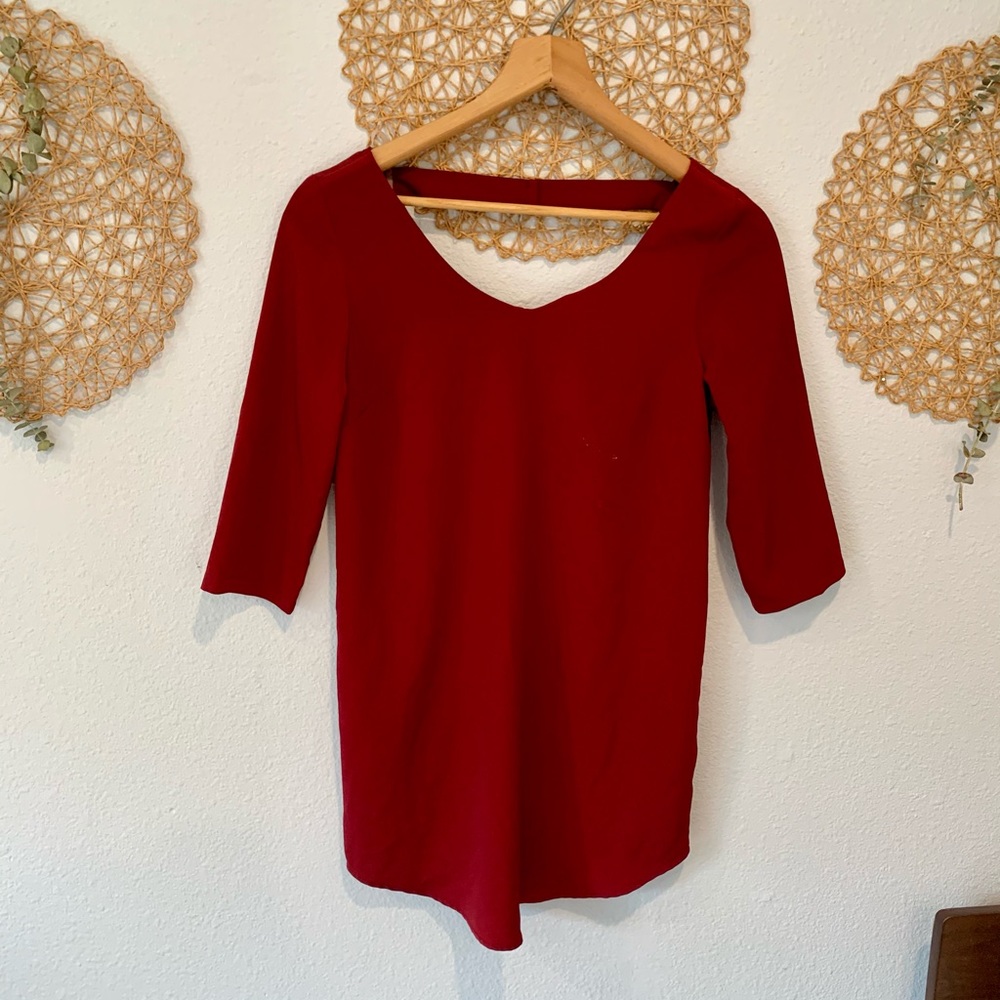 BCBGeneration Burgundy/Maroon Cocktail Dress